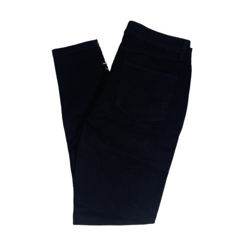 DIP Women's Skinny Jeans Size 10 Black Mid Rise Repreve Stretch Denim - Picture 2 of 8